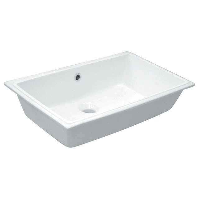Kerasan Tezgah Altı Seramik Lavabo 50 cm - Beyaz
