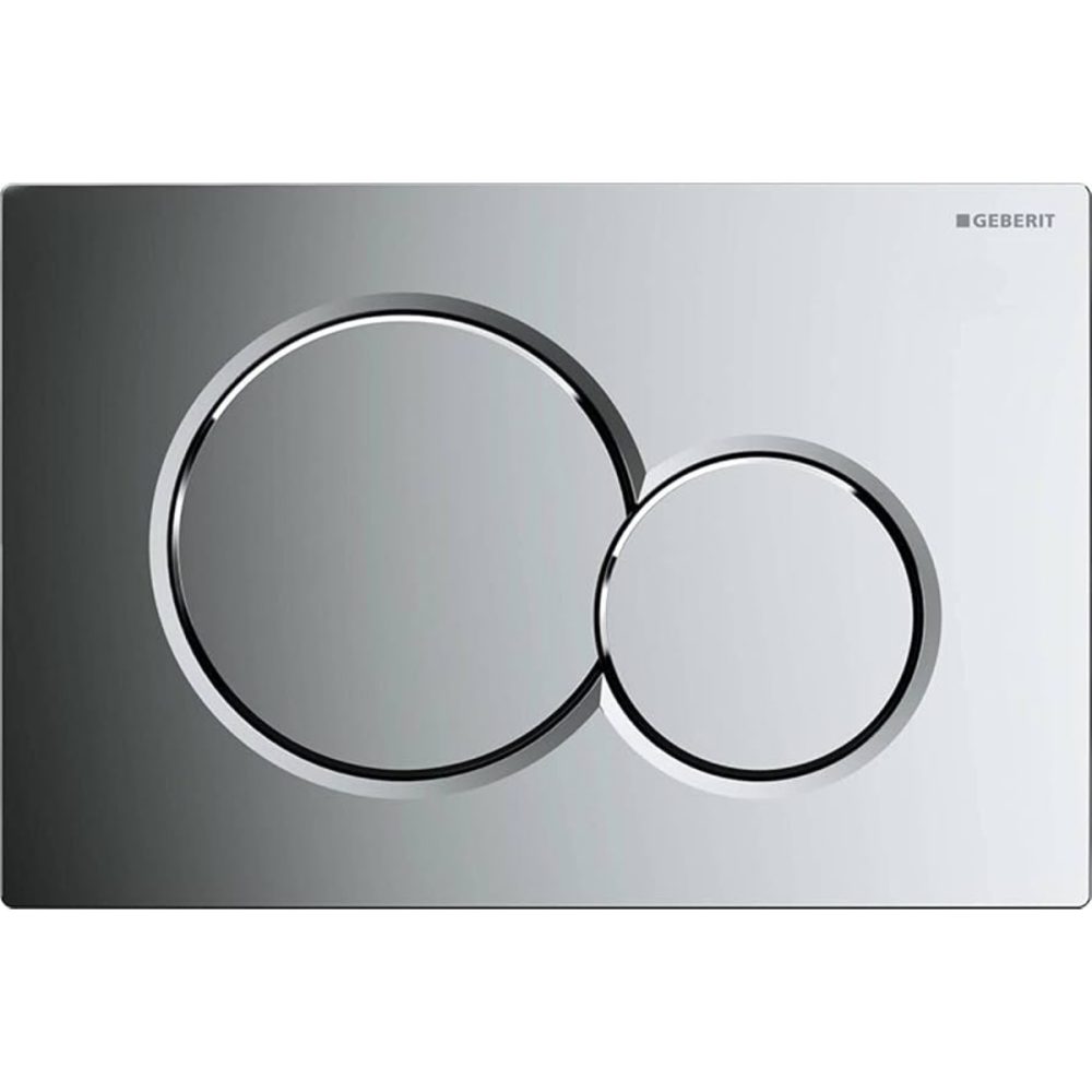 Geberit Sigma01, Çift Basmalı Kumanda Kapağı, Parlak Krom