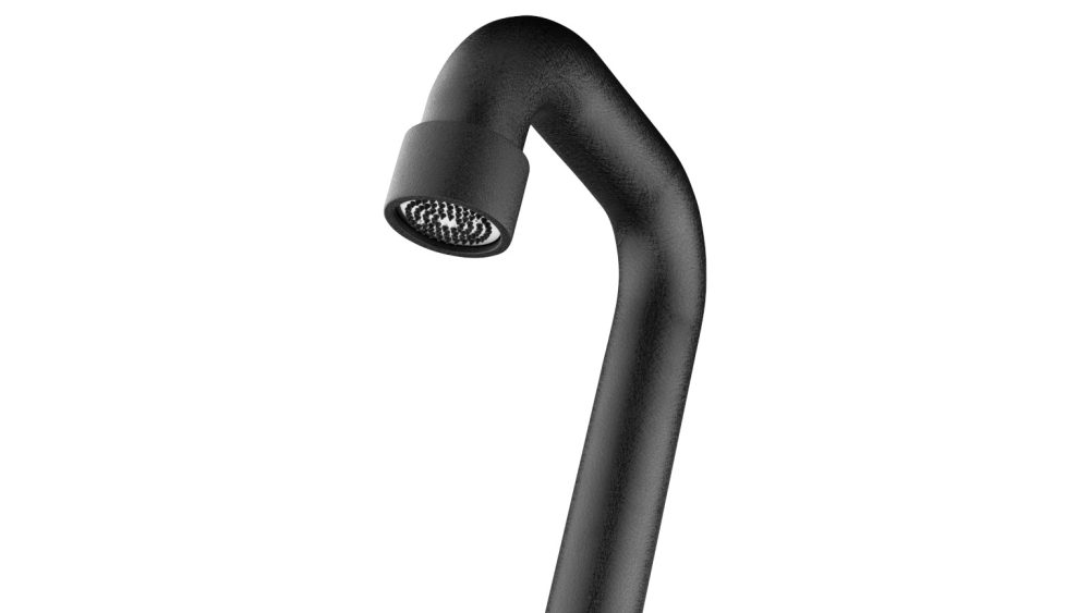 JEE-O Soho 01 Duş Kolonu, Paslanmaz Çelik, Hammercoated-black