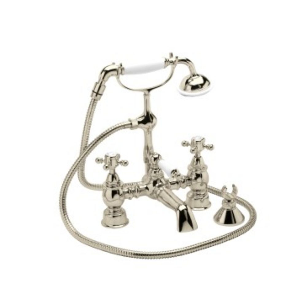 Heritage Bathrooms Küvet Bataryası El Duşu Setli - Vintage Gold